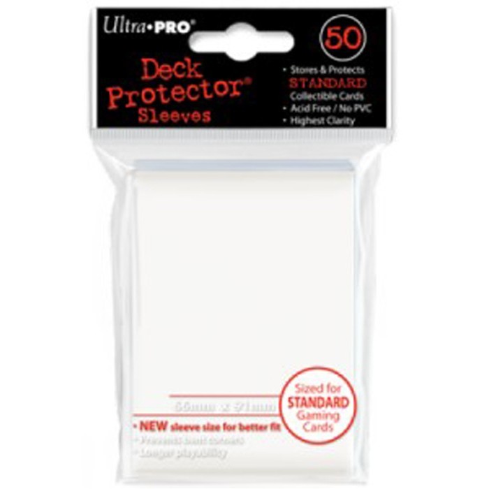 Protector de Cartas Ultra Pro 50 - Standard Blanco