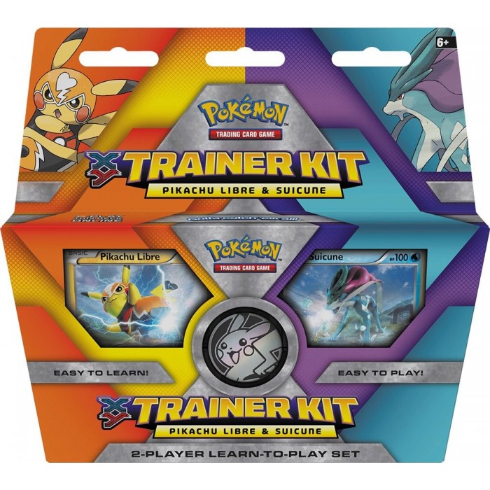 Pokemon XY Trainer Kit -  Pikachu Libre & Suicune