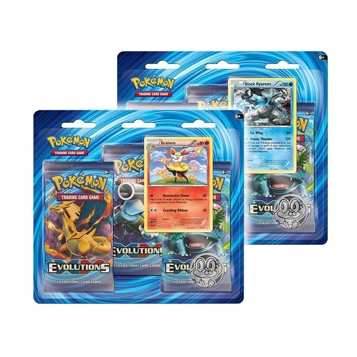 Pokemon XY Evolutions Blister Pack