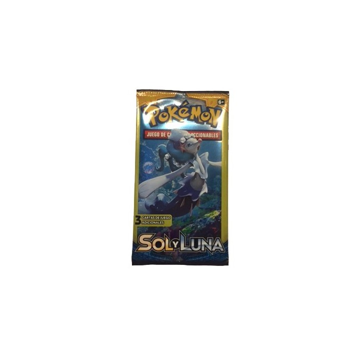 Sobre Pokemon Sol y Luna 3 cartas